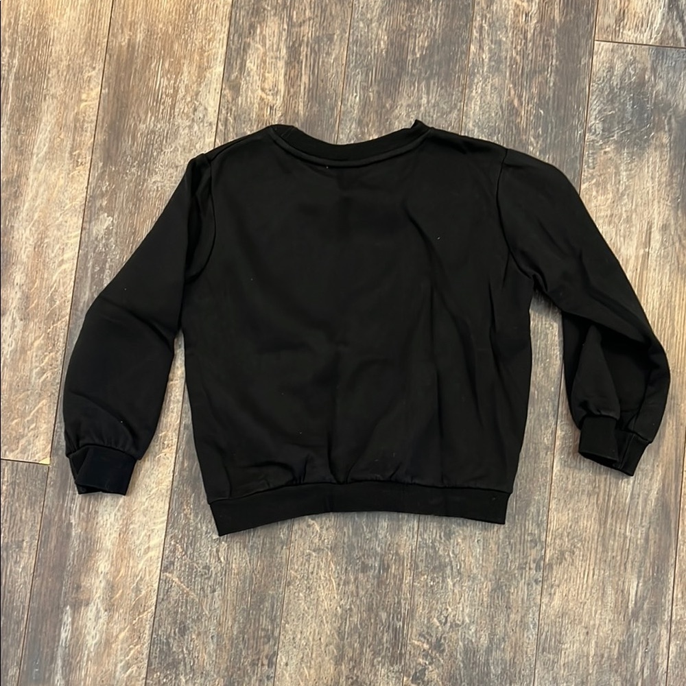 H&M Black Heart Sweatshirt - Picture 7 of 7